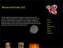 Tablet Screenshot of bonnevalfoods.com